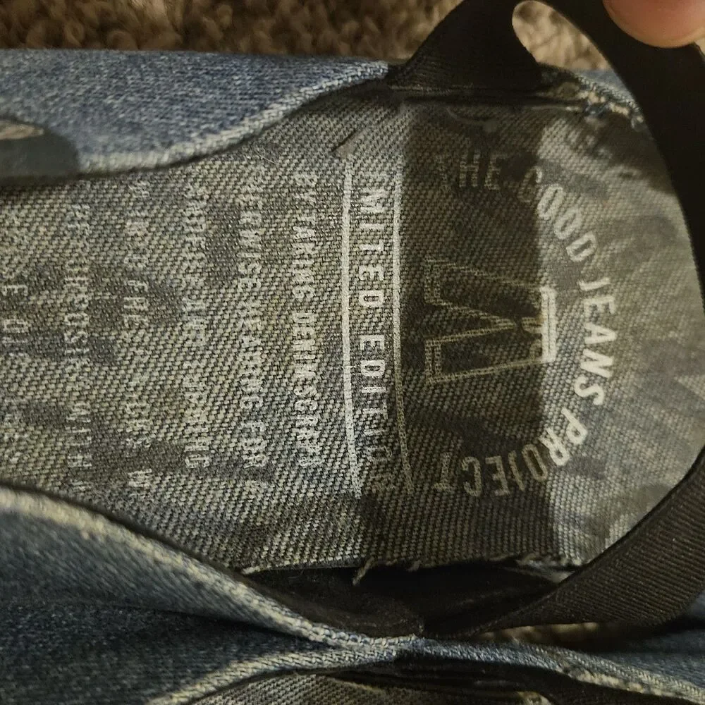 Keen Women's The Good Project repurposed denim jeans Size 9.5 Mary Janes